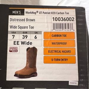 WorkHog XT Patriot Waterproof Carbon Toe Work Boot